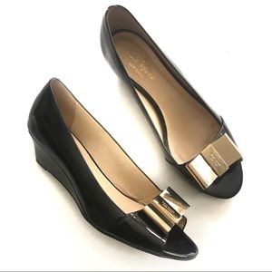 Kate Spade theresa wedge pump Size 6.5 Black